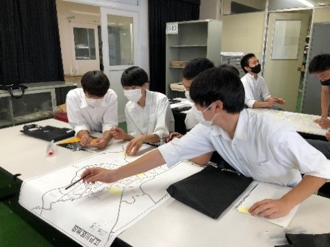 学生の授業風景