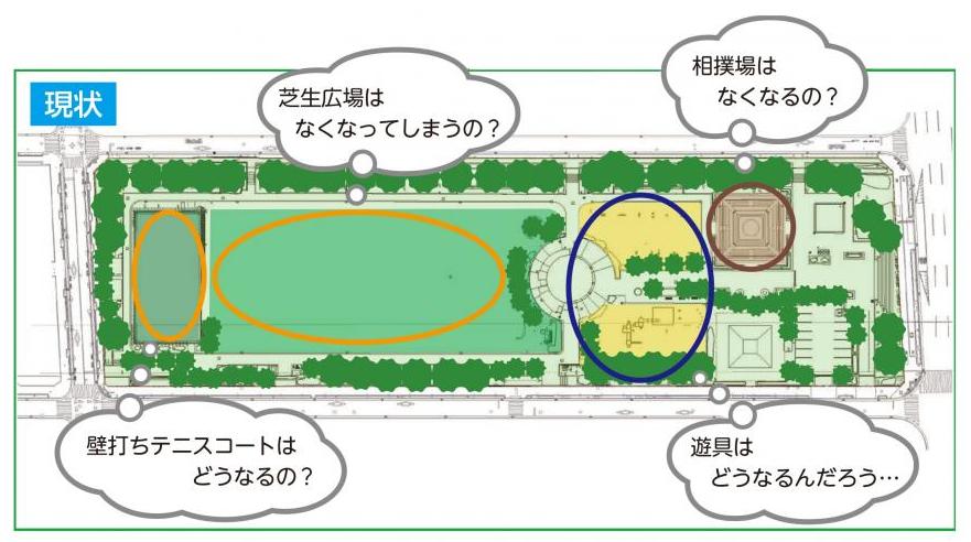 ファミリースポーツ広場現状図