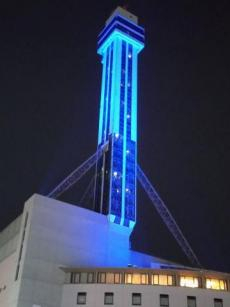 タワーホール船堀ライトアップ
