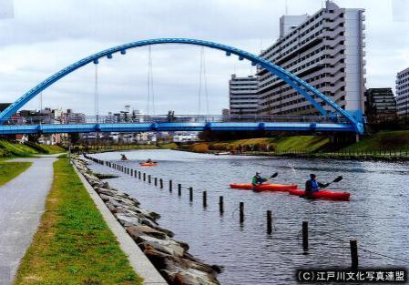 写真　人にやさしい旧中川ふれあい橋4