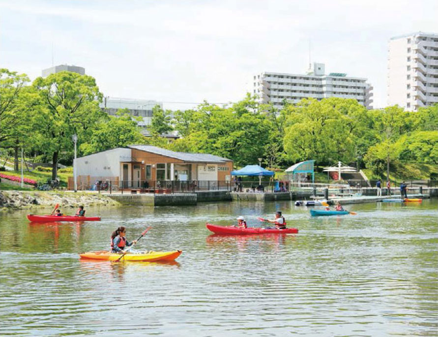 新左近川親水公園カヌー場