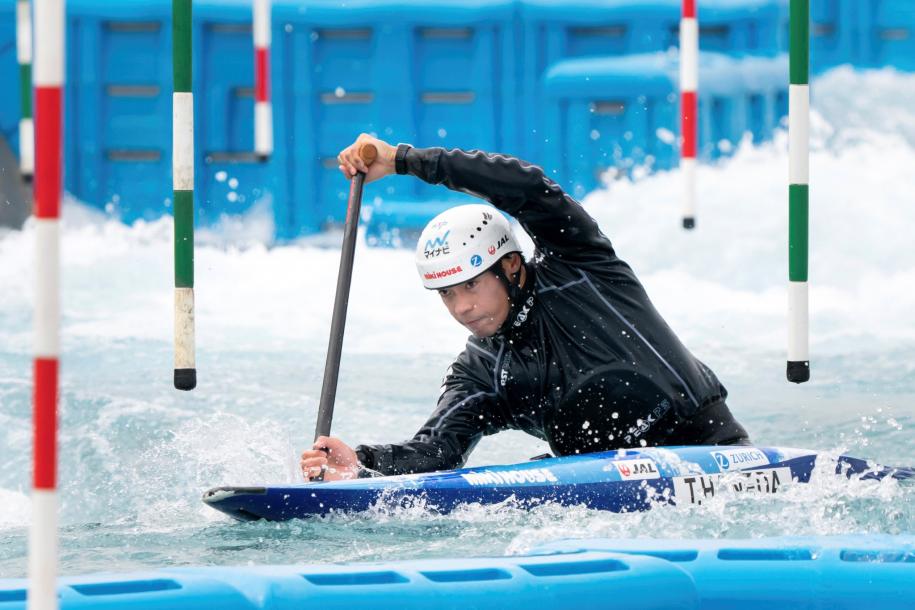 羽根田選手写真