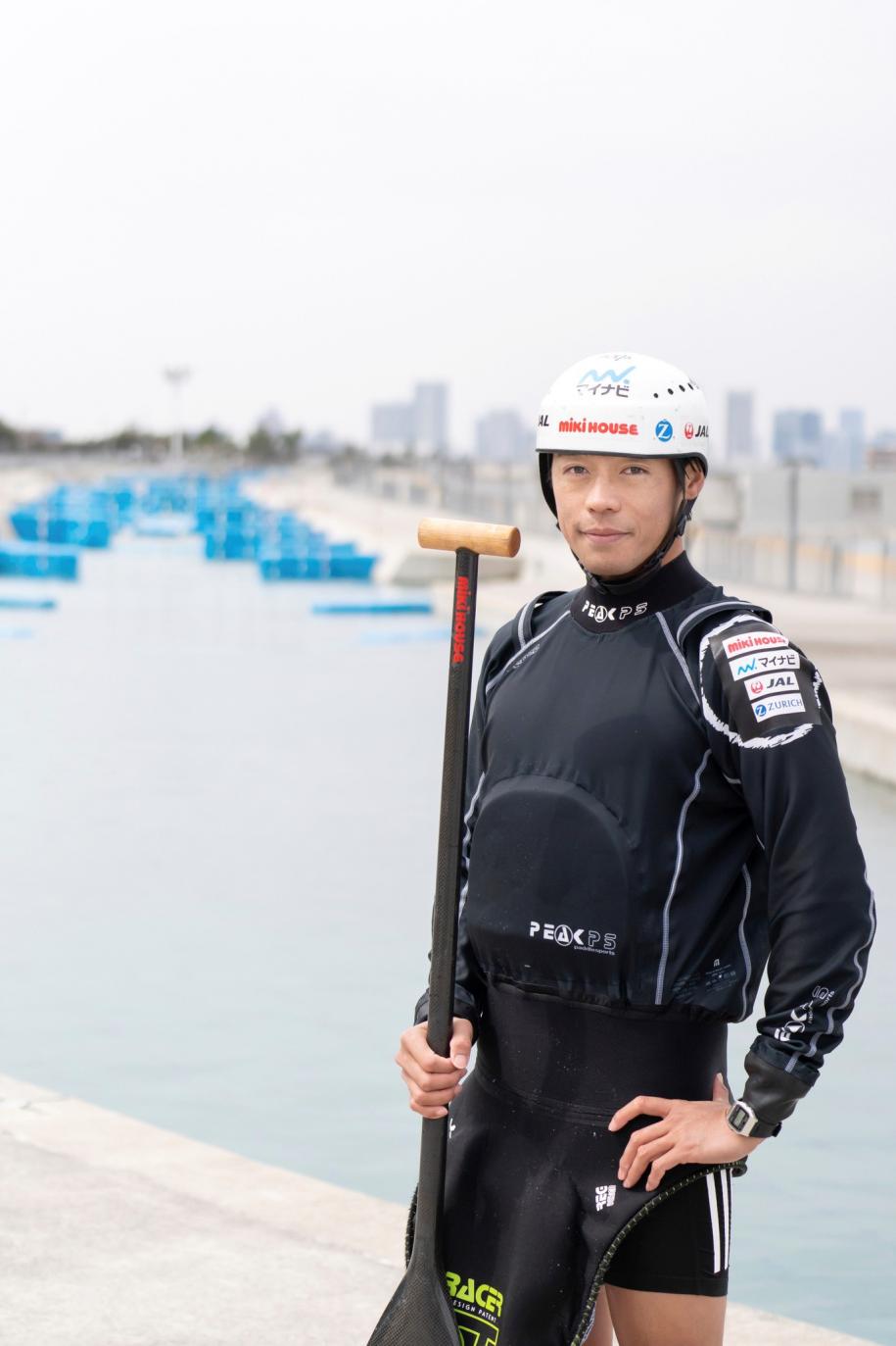 羽根田選手写真