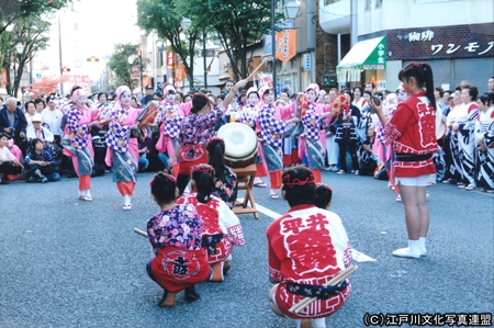 写真　花笠踊り必見　小松川平井ふるさとまつり3