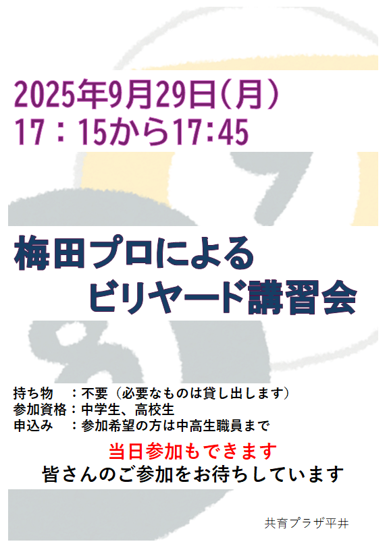 ビリヤード