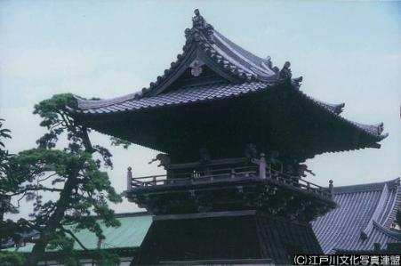写真　江戸の鐘　昇覚寺の鐘楼6