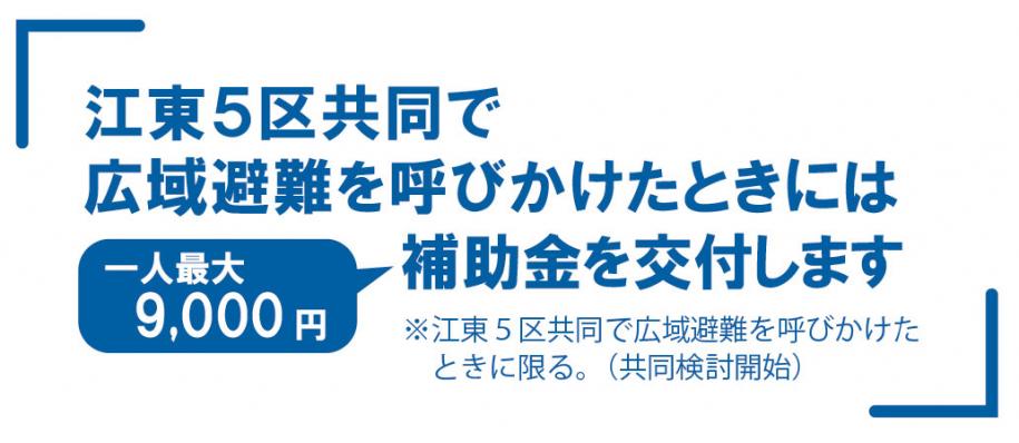 広域避難補助金制度