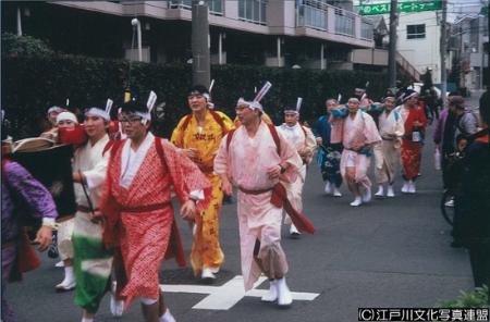 写真　東葛西の奇祭　雷の大般若6