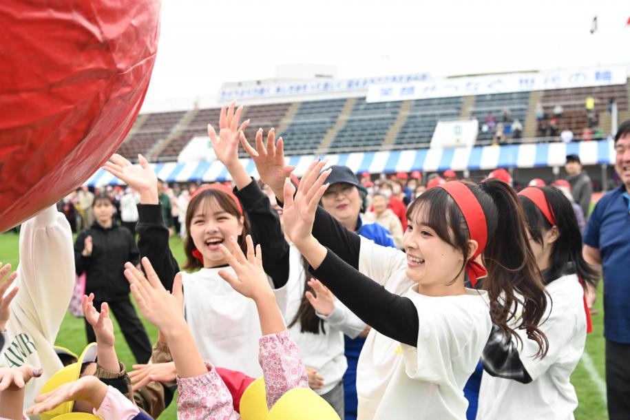 大玉空中リレー