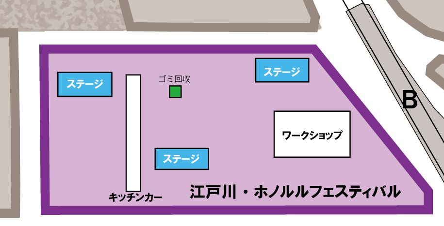 江戸川・ホノルルフェスティバル
