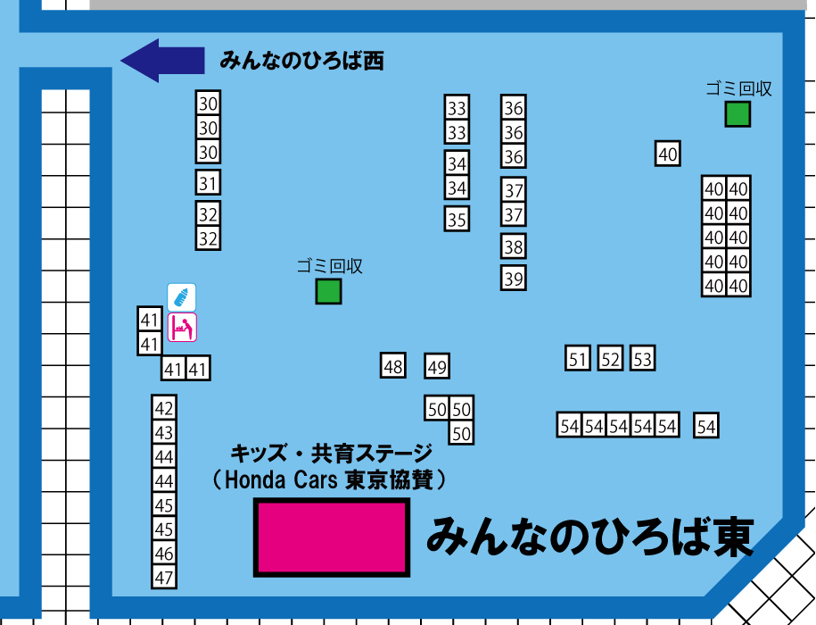 みんなのひろば東　マップ