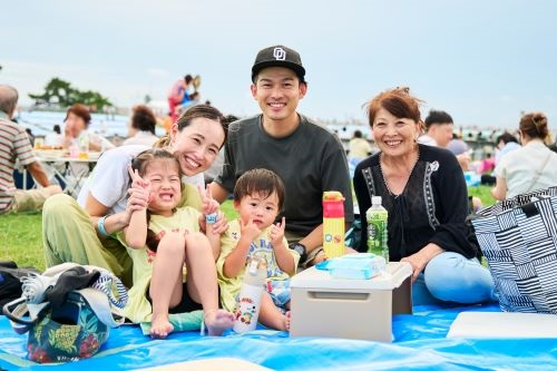 大泉さんご家族の集合写真
