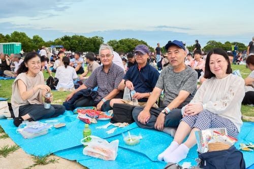 高橋さんグループの集合写真