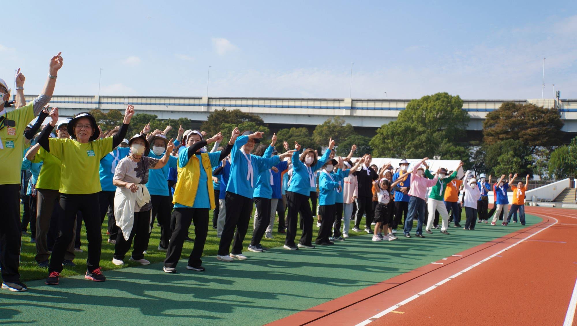 応援する区民の皆様