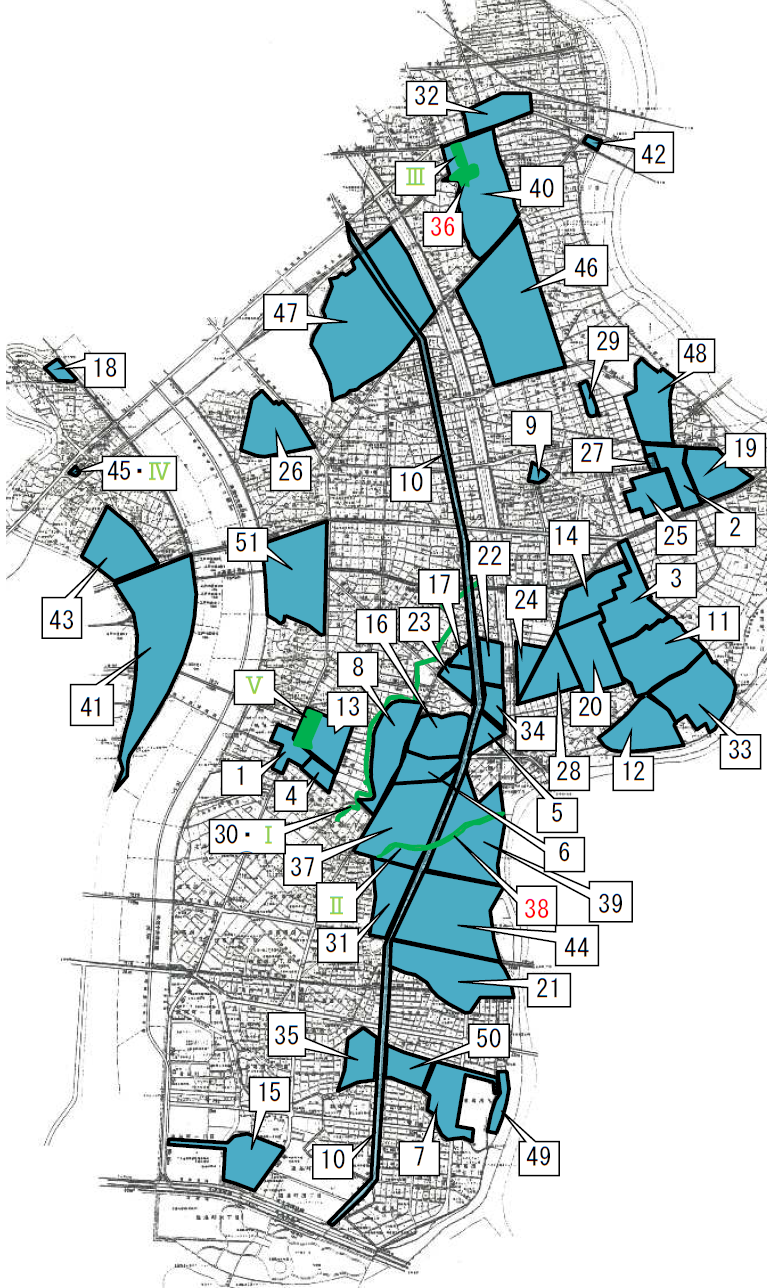 地区計画区域図