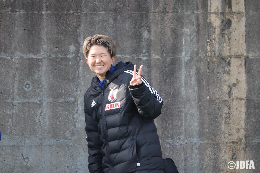 久住呂文華選手、正面からの写真