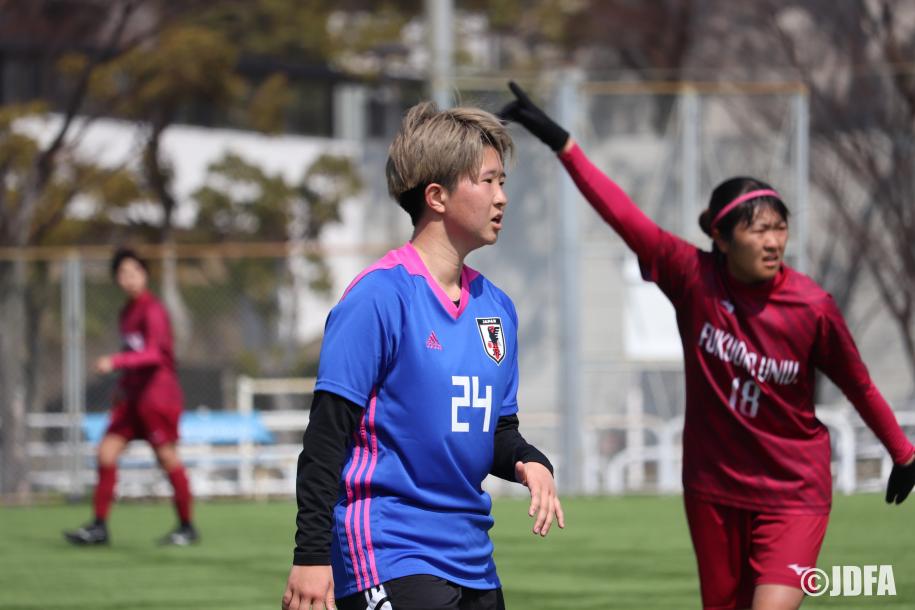 試合中の久住呂選手