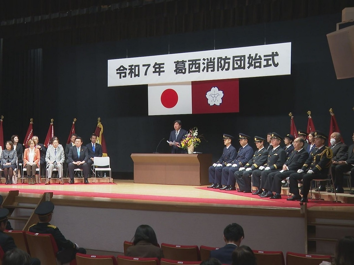 上記の会で挨拶する区長