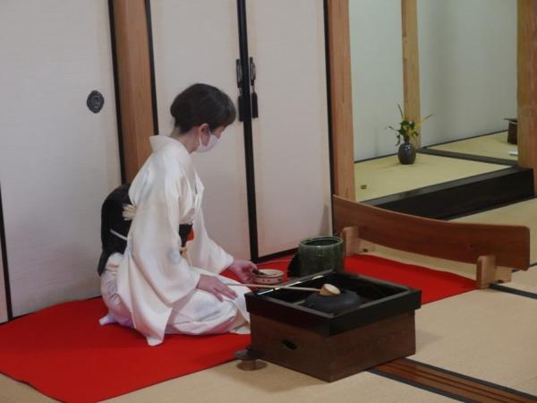 お茶席