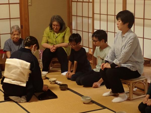 お茶席