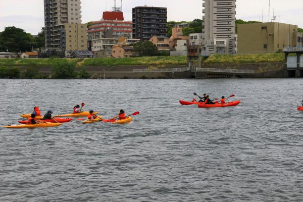 区民カヌー体験教室（江戸川）