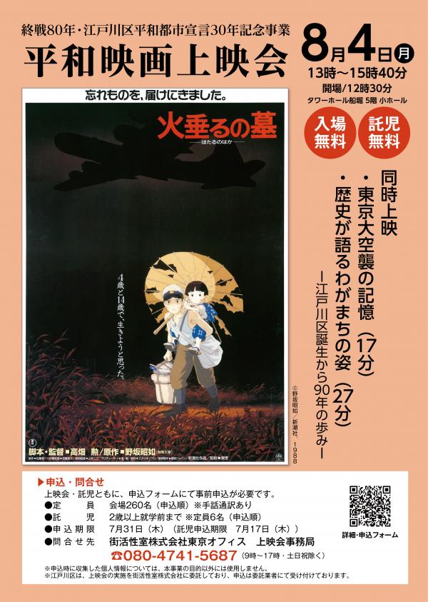 8月4日平和映画上映会