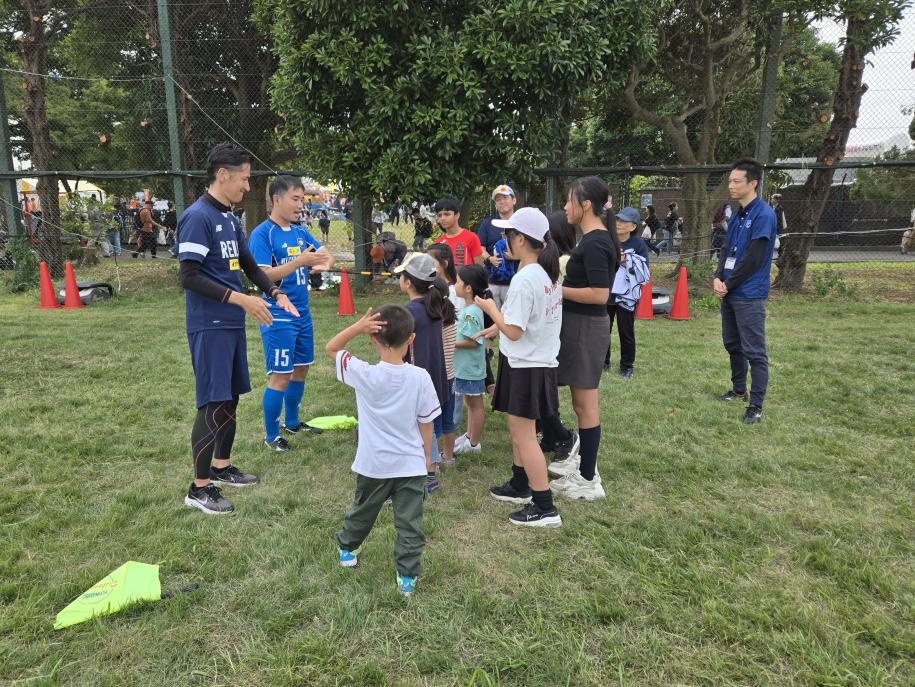 第48回江戸川区民まつり デフサッカー体験