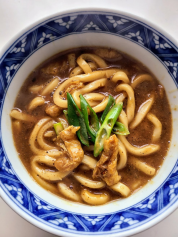 5月10日だしがらカレーうどん