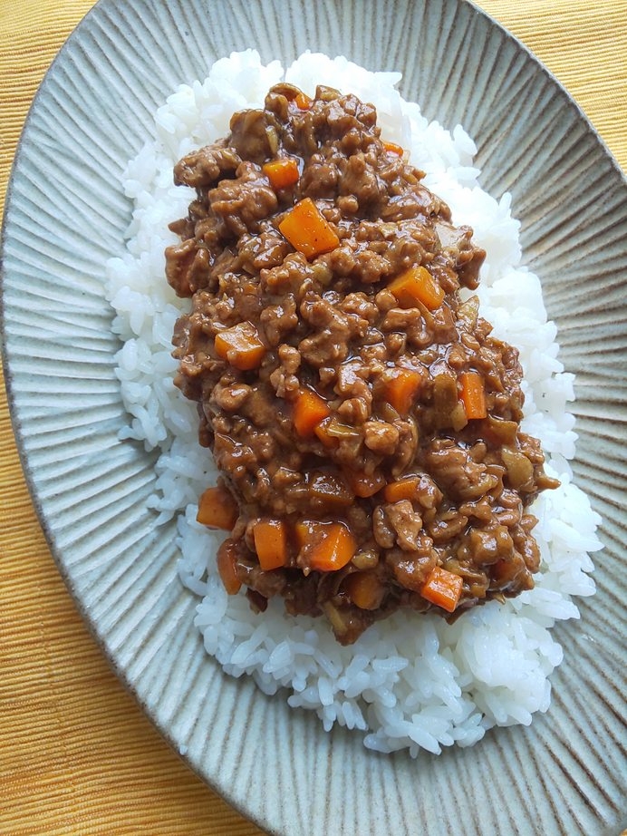 10月10日　梨皮キーマカレー