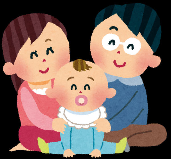 家族のイラスト