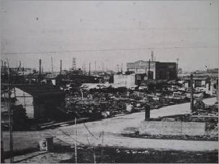戦災で焼けた小松川・平井地区
