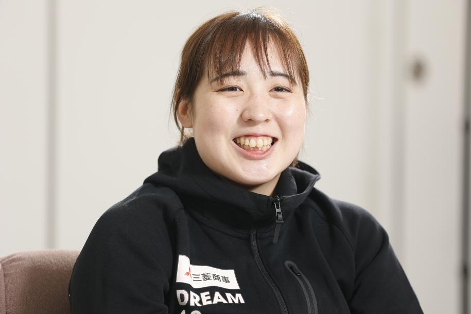 インタビューの様子