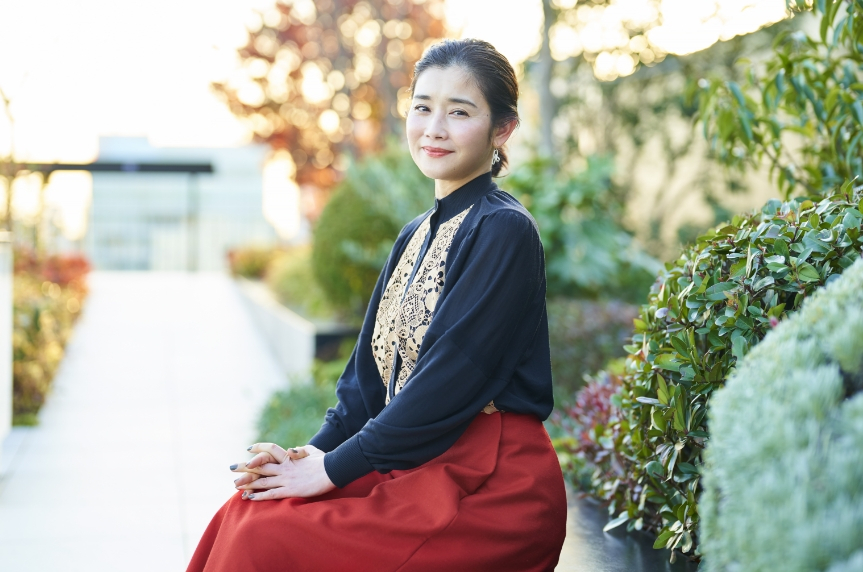 インタビューの様子