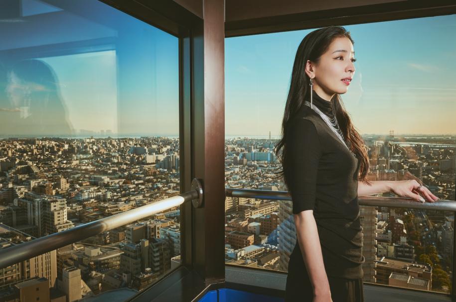 インタビューの様子