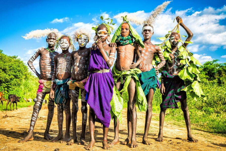 アフリカの人々の写真