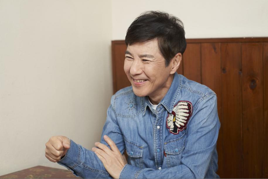 インタビューの様子