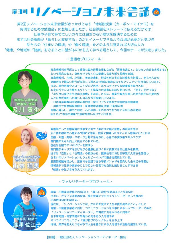 リノベ未来会議裏