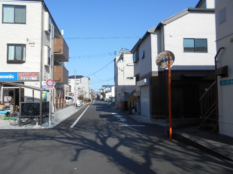 路線一号拡幅後