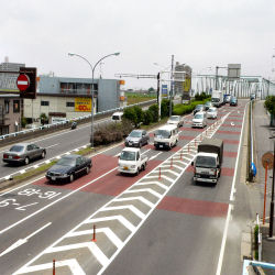 都内と千葉県を結ぶ大動脈「千葉街道」の写真