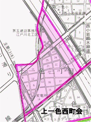 図　上一色西町会