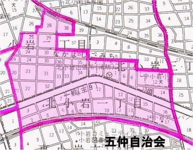 図　五仲自治会