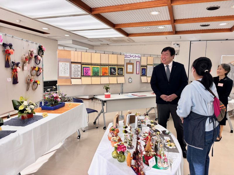 一之江コミュニティ会館まつりの様子