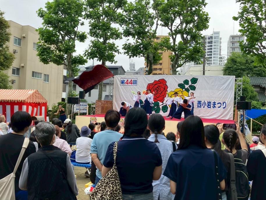 西小岩まつりステージ