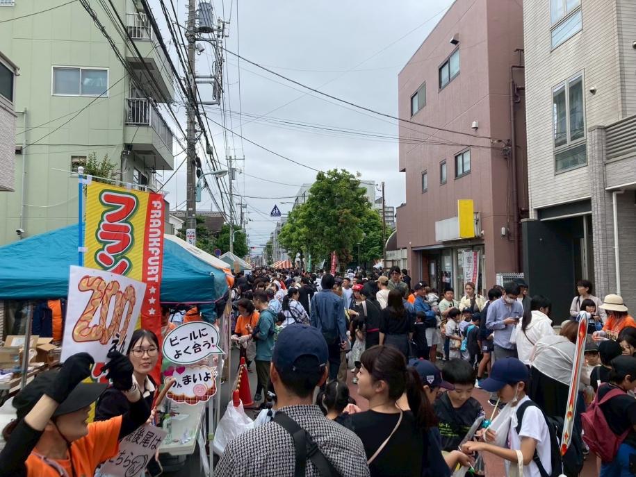 西小岩まつり模擬店