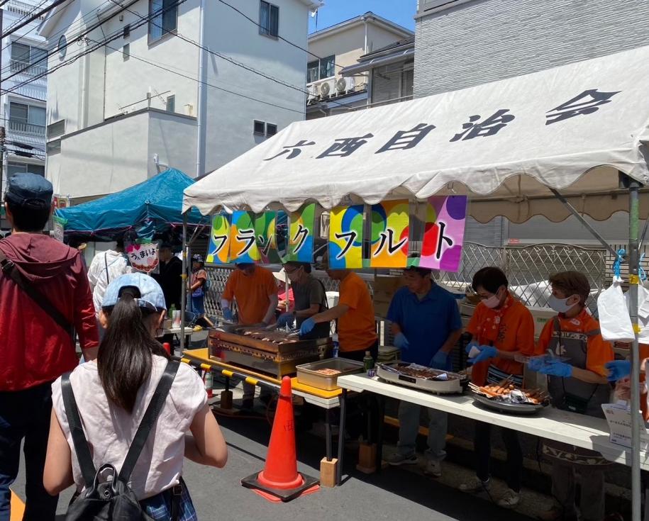 西小岩まつり模擬店