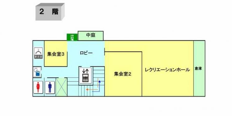 江戸川コミュニティ会館2階