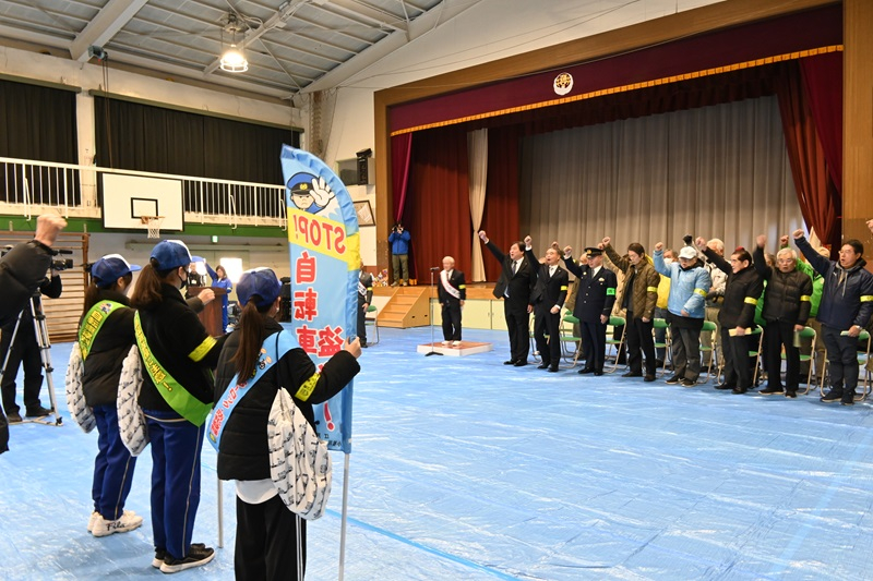 安全・安心まちづくり運動の様子