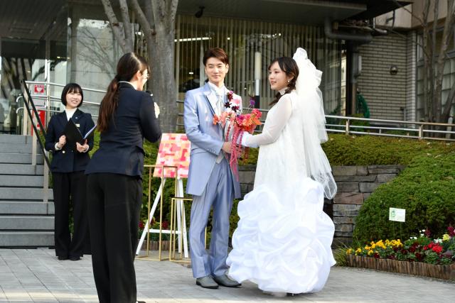 ふるさとウェディングの様子