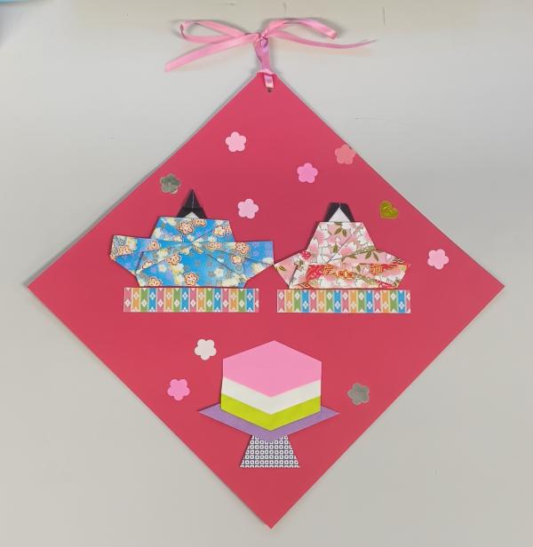 おりがみひな飾り