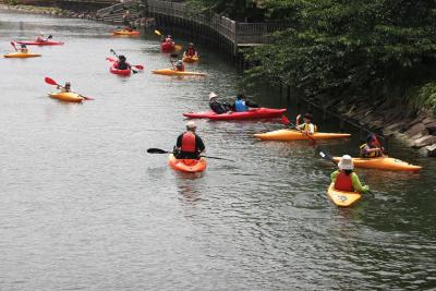 区民カヌー体験教室画像